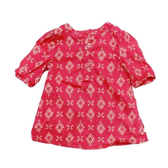 ACKERMANS Baby Fuschia Pink Boho Tunic Dress - Picture 4 of 4